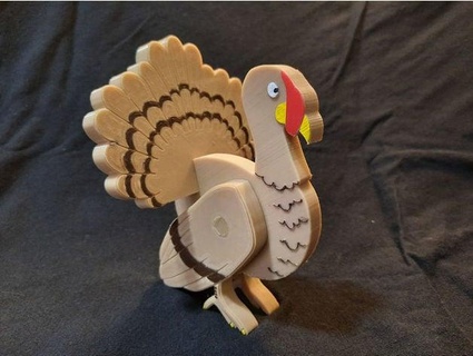 turkey hasher411  3d print model - Mito3D
