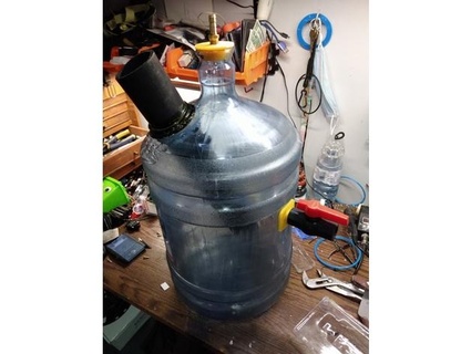 water jug bio digester turboprint3d 3d print model - Mito3D