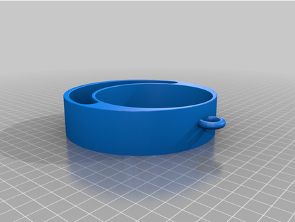 ring flower pot yhervic 3d print model - Mito3D