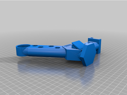 anycubic vyper scraper sd holder arm v01 moon dancer 3d print model - Mito3D