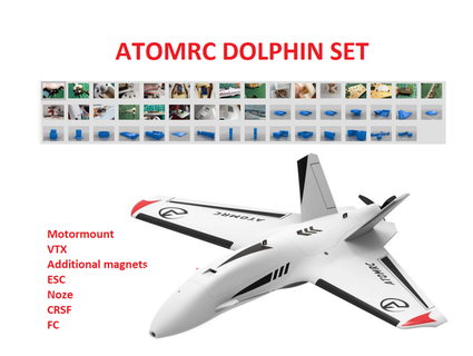 atomrc delfín conjunto apesta 3d print model - Mito3D