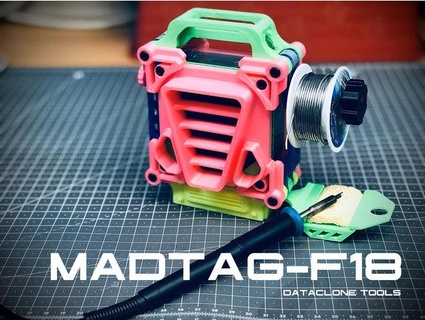madtag f18 solder smoke absorber fume extractor main file dataclone 3d print model - Mito3D