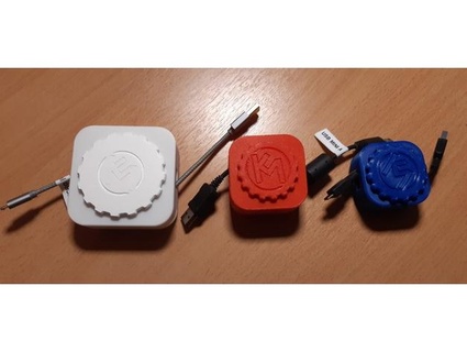 usb cable roller v2 findusdwarf 3d print model - Mito3D