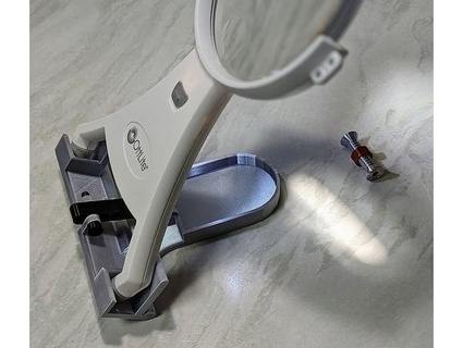 magnifier holder gfcaim 3d print model - Mito3D