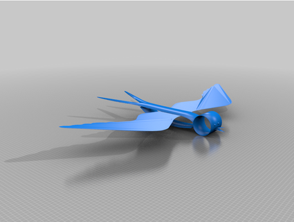 lastavica - swallow papercraftcroatia 3d print model - Mito3D