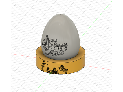 Pasqua uovo 2022 contento 3d print model - Mito3D
