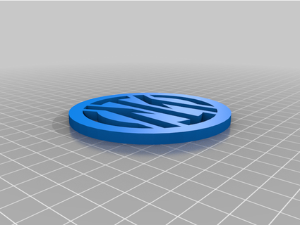 fc Inter logo edoprova 3d print model - Mito3D