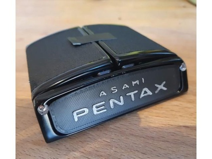 pentax 67 6x7 finder name plate olialo 3d print model - Mito3D