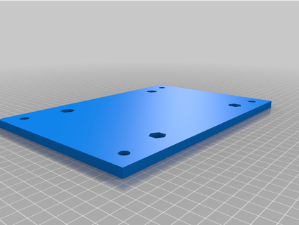 kef speaker adapter plate s2 - r3 stolle 3d print model - Mito3D
