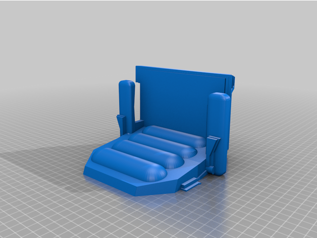 super furfante sci fi sedia kydawg 3D print model - Mito3D