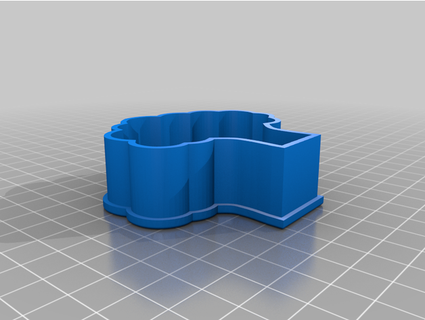 brokkoli cookie cutter flexzz 3d print model - Mito3D