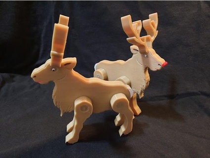 reindeer hasher411 3d print model - Mito3D