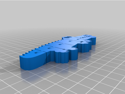 flex krokodile matthijsmma  3d print model - Mito3D