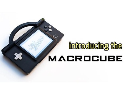 Makrowürfel Griff Game Boy Makro Nintendo ds lite Joe piept 3d print model - Mito3D