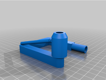 diffuseur tuyau crochet récupéreras 3d print model - Mito3D