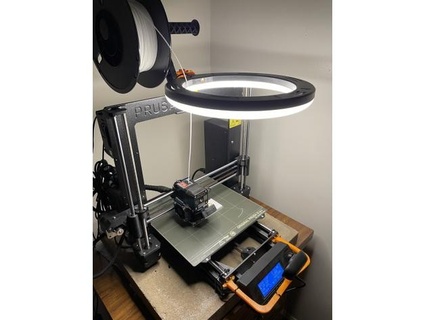 prusa light holder adamsthings 3d print model - Mito3D