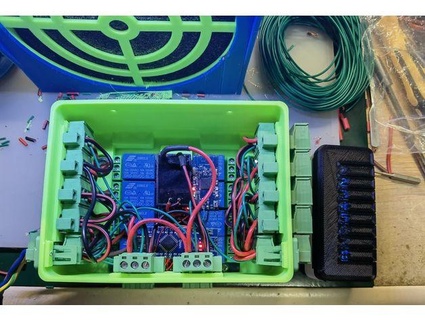 8-ch relay module 2x4 case dansxx 3d print model - Mito3D
