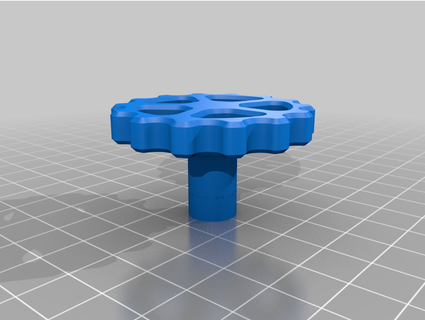 cr10 ender 3 axe bouton runfrcover 3d print model - Mito3D