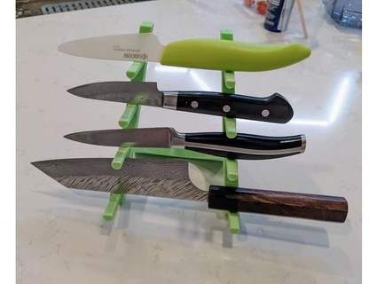japanese style knife rack nyaanyaanyaa 3d print model - Mito3D