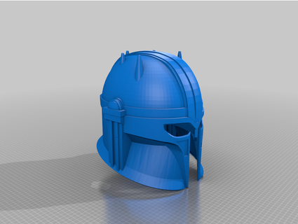 armorer helmet goodwinprintables 3d print model - Mito3D