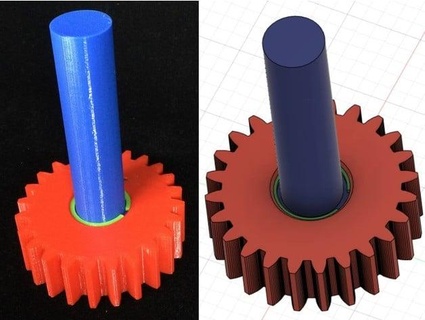 einrasten Ring Design Konzept plusalphadesigns 3d print model - Mito3D