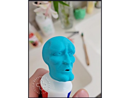 handsome toothpaste vomit strathernjwh 3d print model - Mito3D