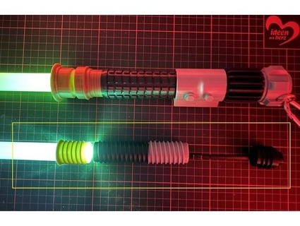 modular lightsaber led upgrade 2022 fraatramski 3d print model - Mito3D