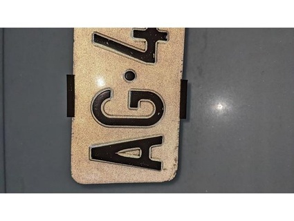 schweizer kennzeichenhalter vorne swiss license plate holder front rediculum 3d print model - Mito3D