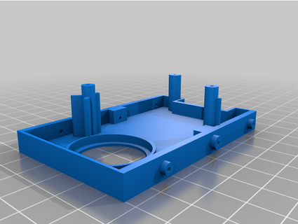 mn90 chassis mount tijdrovers 3d print model - Mito3D