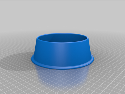 cat food bowl and3eas 3d print model - Mito3D