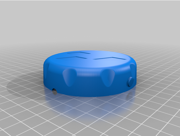 can-am ryker axle wheel hub cover cap chrisf3d 3D print model - Mito3D