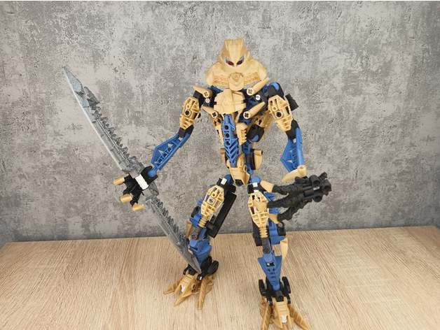 bionicle titani bruto luukka97 3D print model - Mito3D