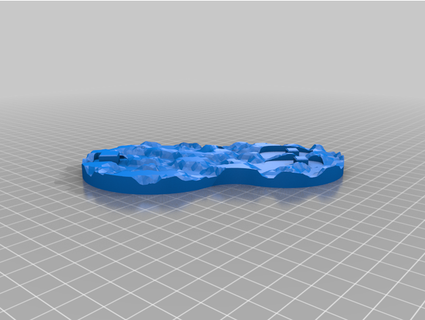 base without text aifol 3d print model - Mito3D