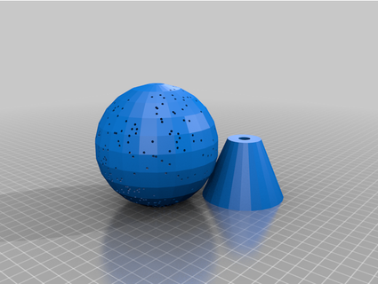 globo estelar remixar magma666 3d print model - Mito3D