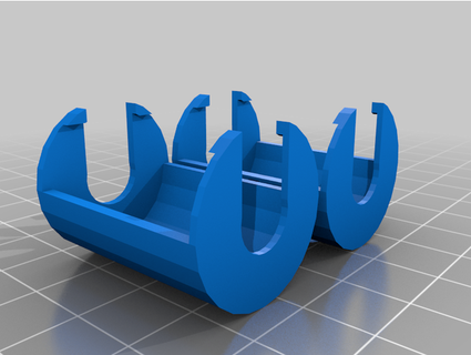 shaft coupling - clamp-cr10s magma666 3d print model - Mito3D