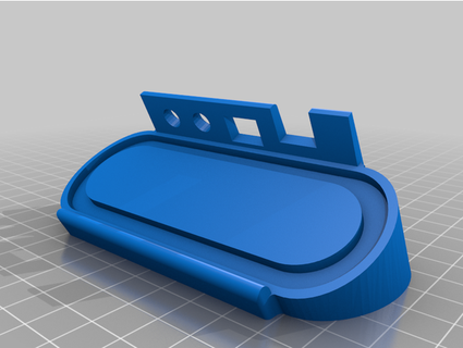 steelseries gamedac holder blert 3d print model - Mito3D