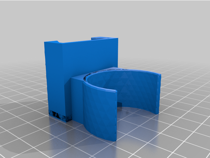 dove tail holder clip nilspickert 3d print model - Mito3D