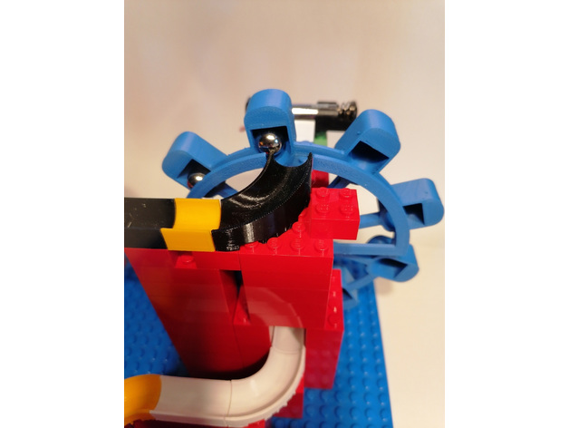 roda Lego mármore corre amar 3D print model - Mito3D