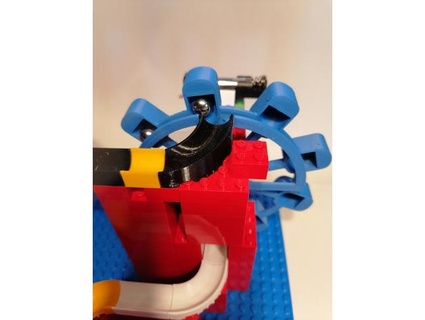 Rad Lego Marmor Lauf Liebe Lego 3d print model - Mito3D
