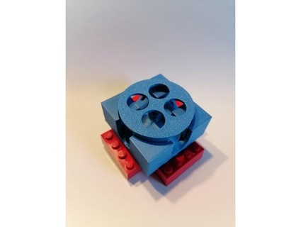 multistart lego marble run love 3d print model - Mito3D