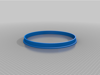 ricamo cerchio 350mm wearepixelsinuniverse 3d print model - Mito3D