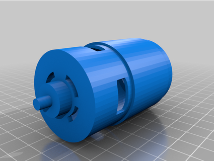 low poli 775 dc motor igor stoppa 3d print model - Mito3D