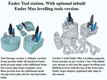 Werkzeug Lager Ender Werkzeuge Plus Extras diablo944 3d print model - Mito3D