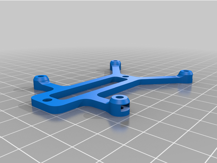 framboise pi vacarme rail monter m25 hexadécimal stand offs bouton 3d print model - Mito3D