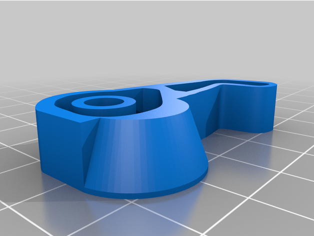 mx 2000 tripod - quick release plate lever zaradox 3D print model - Mito3D
