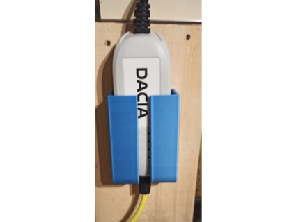 support chargeur dacia spring lecortex 3d print model - Mito3D