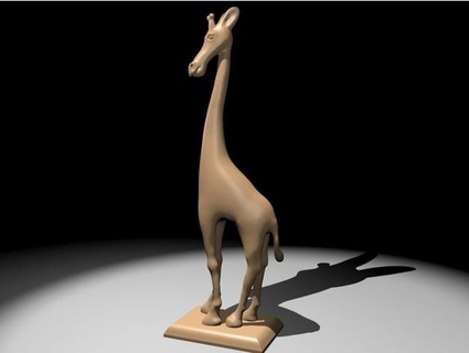 giraffe jipcutter 3d print model - Mito3D
