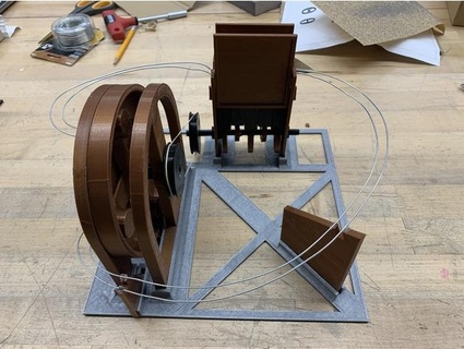 marble machine - automaton project nikethannareddy 3d print model - Mito3D