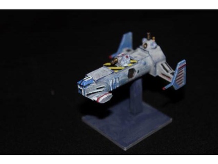 corvette class space ship killsbane 3d print model - Mito3D