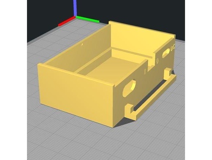 slimevr case space battery mattgold96 3d print model - Mito3D